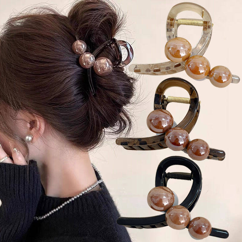 Vintage Fashion Ornaments - Корейские жемчужные крестики для волос, когти,
