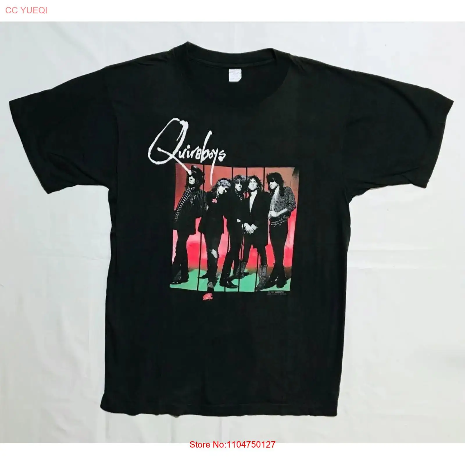 Vintage Fashion Uk - Футболка THE QUIREBOYS UK TOUR 1990