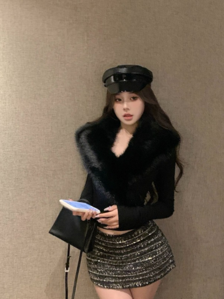 Retro Vintage Korean Fashion - Американские винтажные высококачественные зимние свитера с