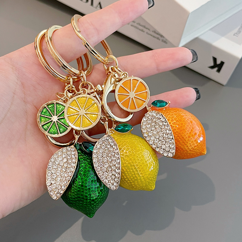 Vintage Fashion Ornaments - EASYA имитация фруктового орнамента, очаровательный брелок,