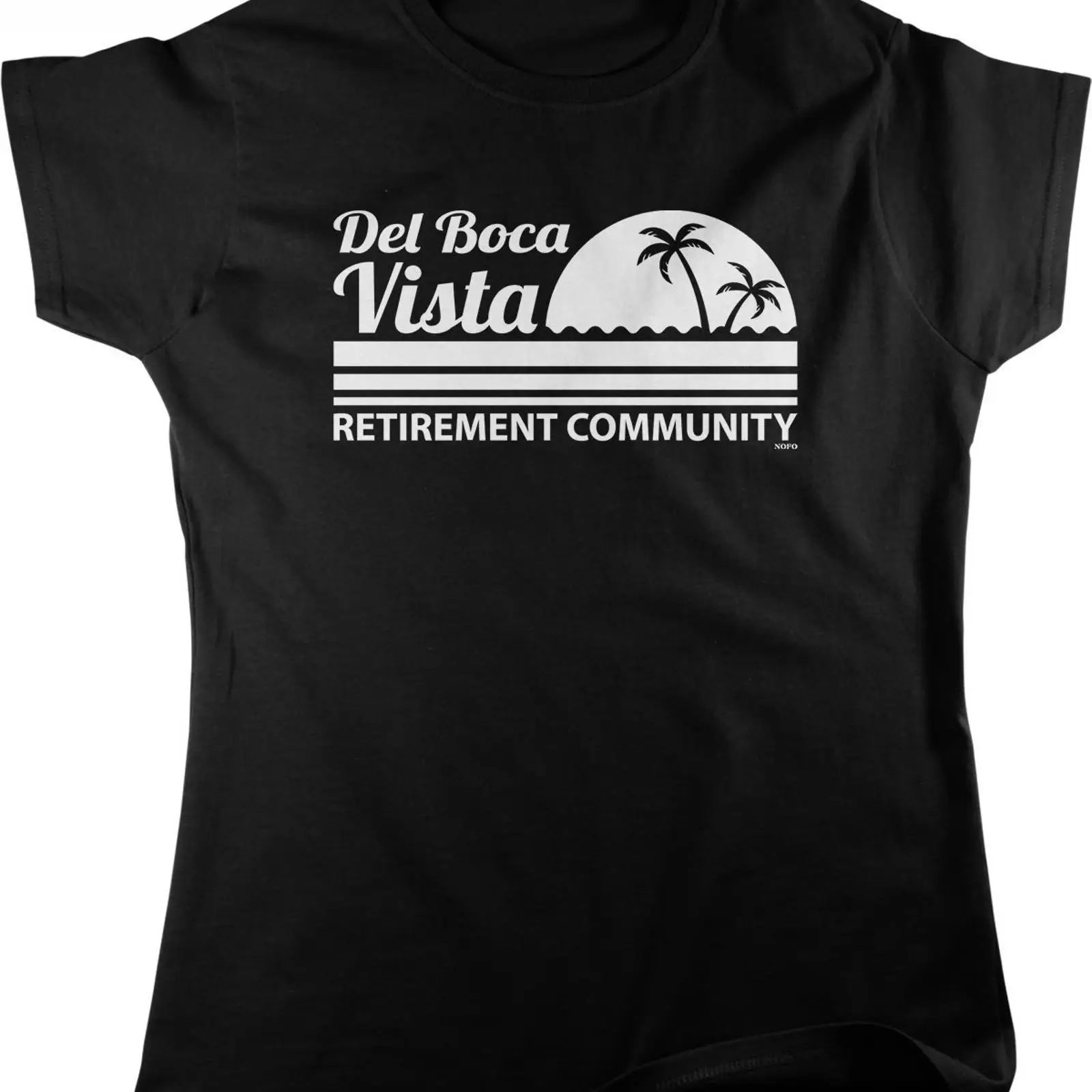 Vintage Fashion Community - Женская футболка Del Boca Vista Retirement