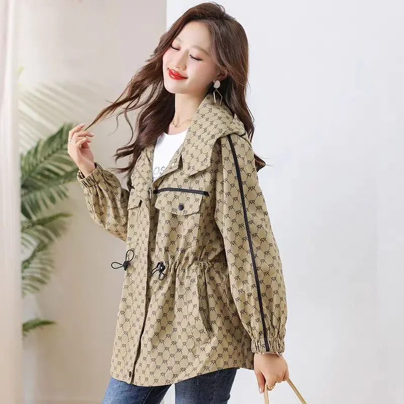 Vintage Fashion For Sale - Женские ветровки, куртки, весенне-осенние свободные женские