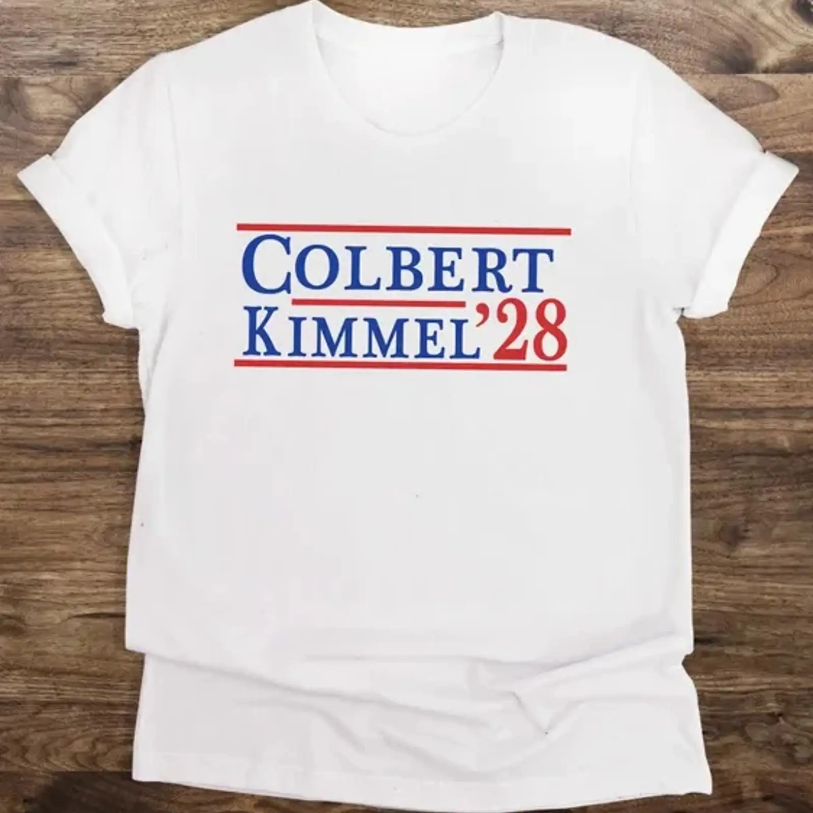 Vintage Fashion Campaigns - Футболка Colbert Kimmel 2028 Campaign, винтажная,