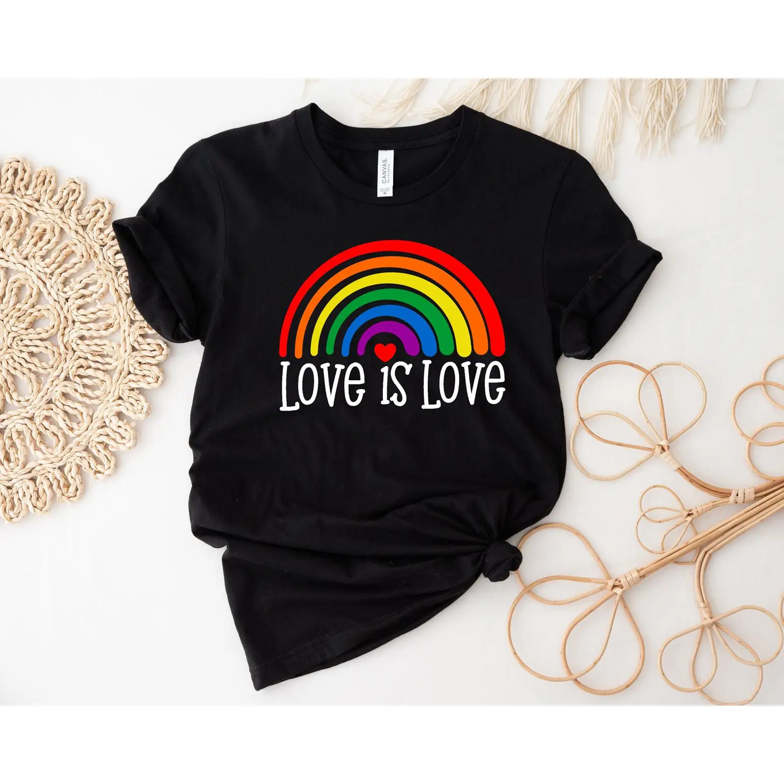 Футболка Love Is Rainbow LGBTQ – обзор и цена Vintage Fashion Community