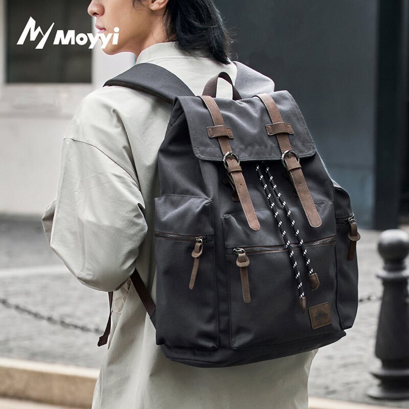 Рюкзак MOYYI 27L с большим кла – обзор и цена Vintage Zipper