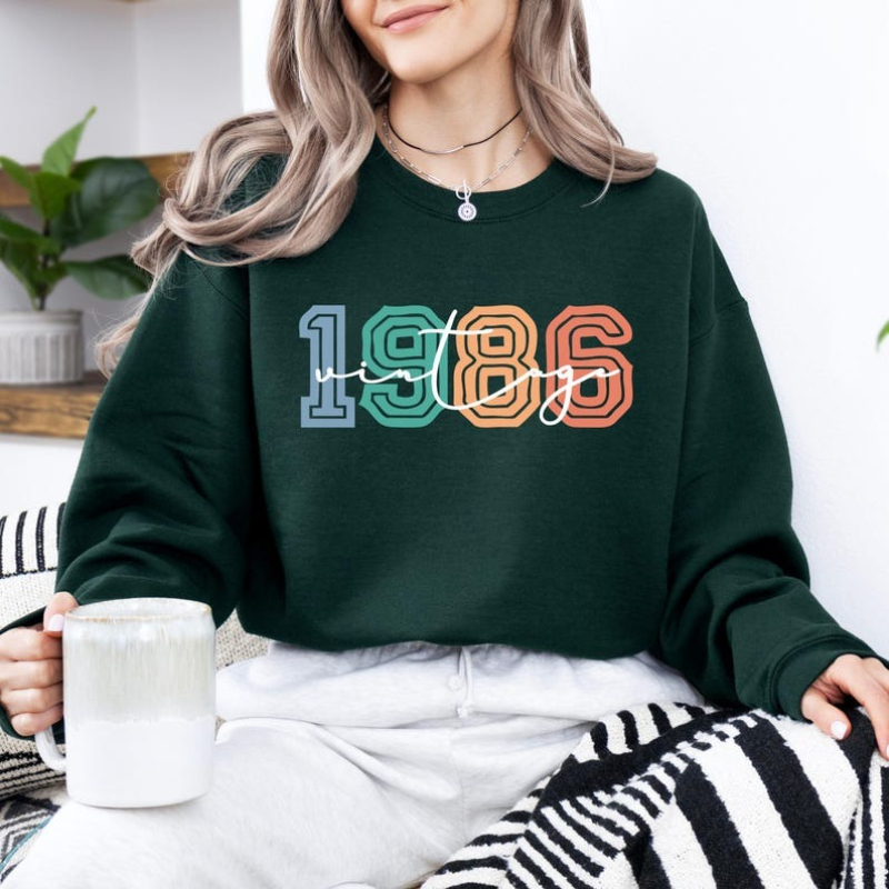 Винтажная толстовка 1986 года  – обзор и цена Vintage Fashion Retro Outfit