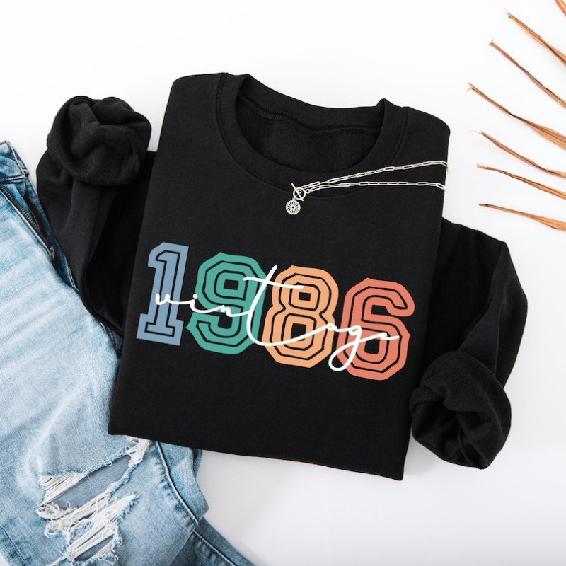 Винтажная толстовка 1986 года  – обзор и цена Vintage Fashion Retro Outfit